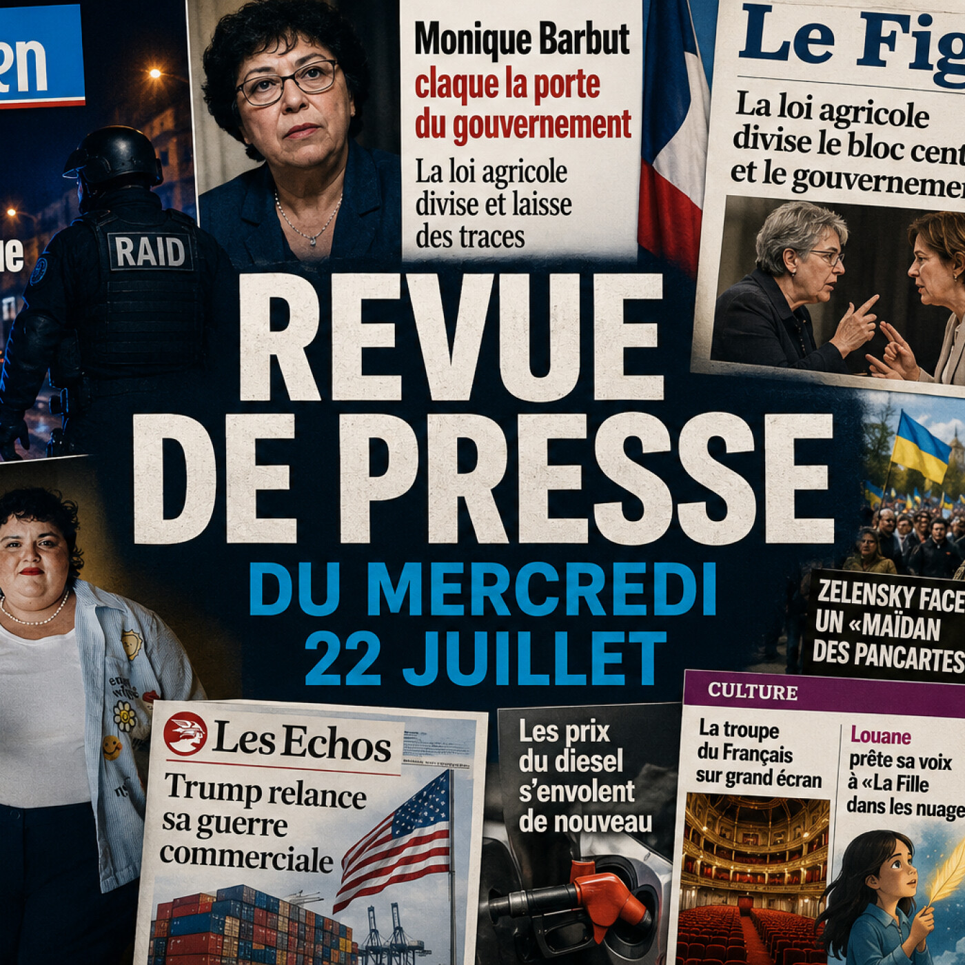 Revue de presse du 22 juillet episode artwork