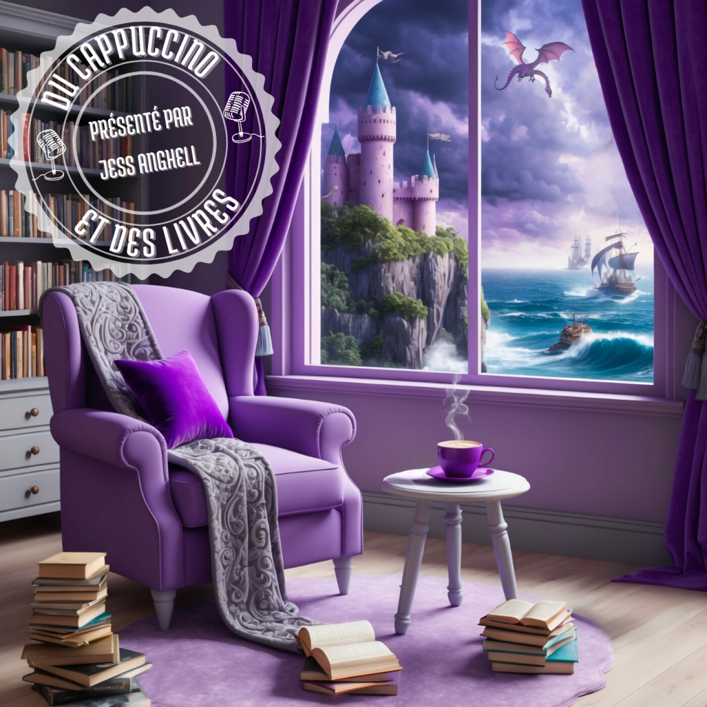 Du cappuccino et des livres