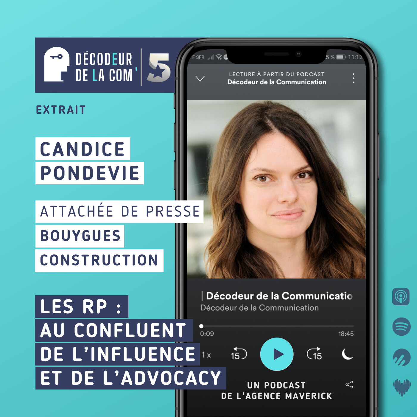 Les RP : au confluent de l'Influence et de l'Advocacy | Candice Pondevie, attachée de presse, Bouygues Construction | Ext