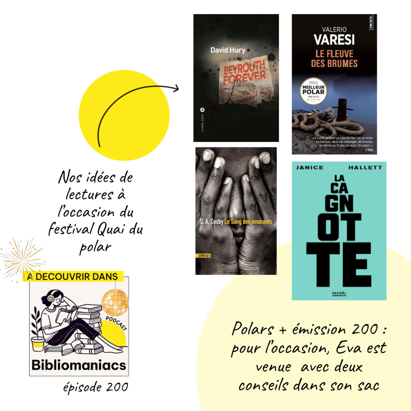 đ Episode 200 đ SpĂ©ciale polars et romans noirs