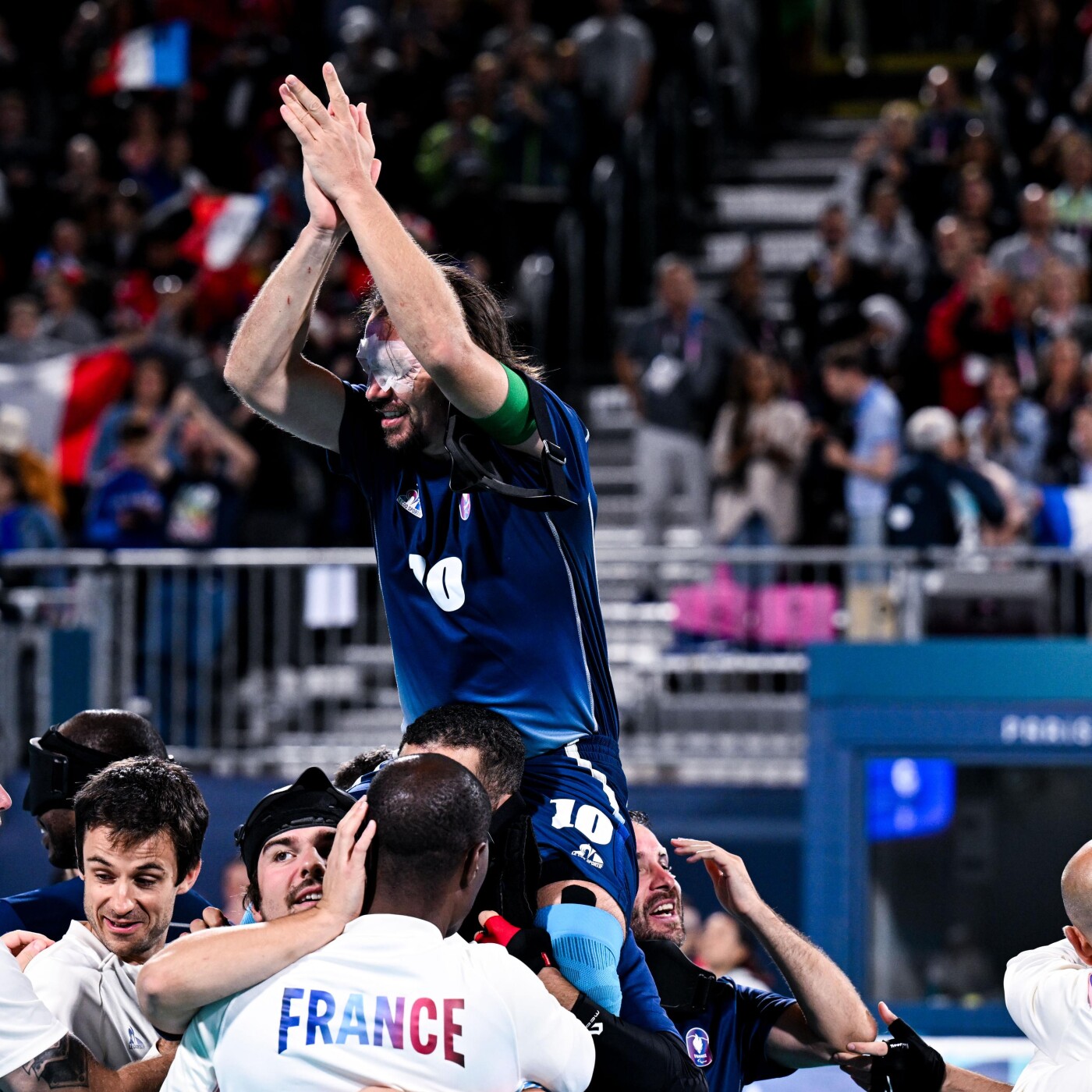 Frédéric Villeroux, la médaille et le chocolat