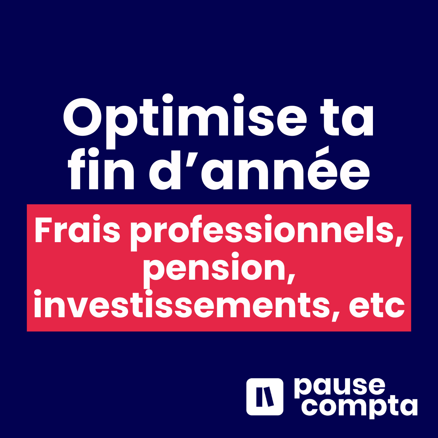 Optimise ta fin d’année : entrepreneurs belges, c’est maintenant ou jamais ! Optimise ta fin d’année : entrepreneurs belges, c’est maintenant ou jamais !