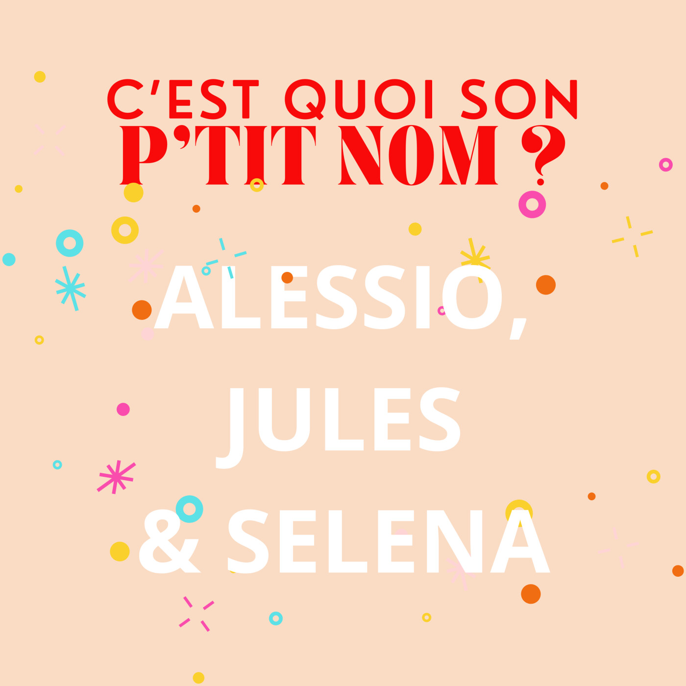 [TRIBU] @this_perfectday - Alessio, Jules et Séléna