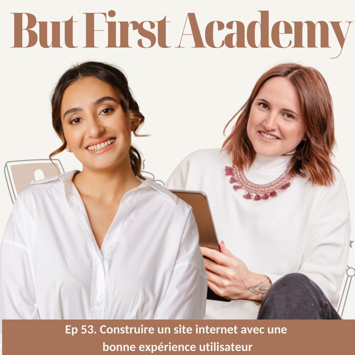 53. Construire un site internet avec une bonne expérience utilisateur avec Charlène de Itsarty.studio episode artwork