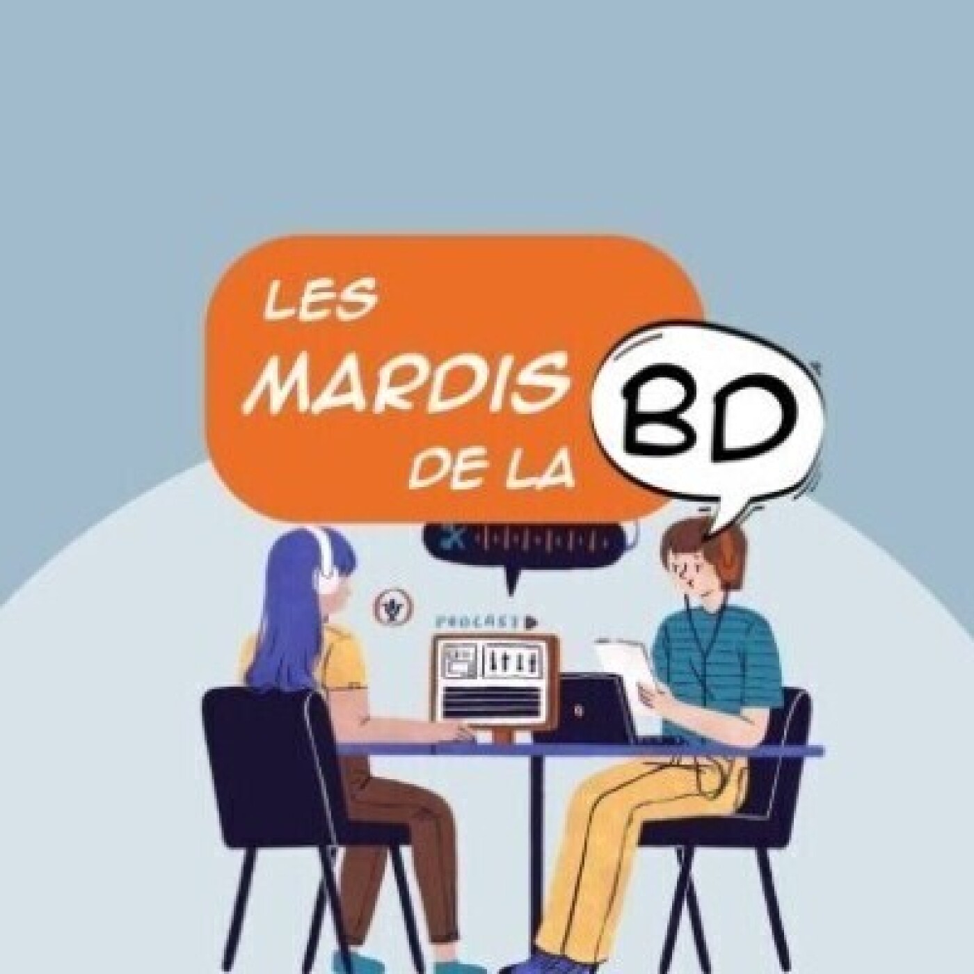 Les mardis de la BD en public ! Emission spéciale fanzines. Dans ma bulle #525 episode artwork