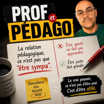 Prof : Pourquoi être "gentil" ne marche pas ? cover