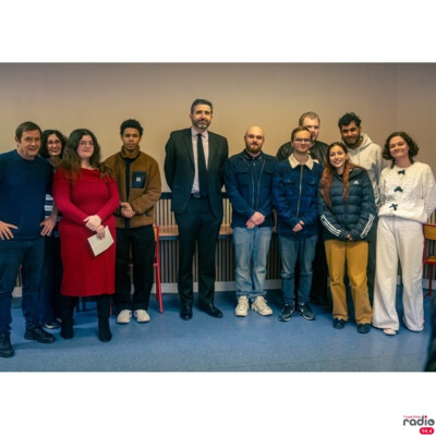 COUP DE POUCE - Les jeunes de l'E2C avec le Préfet de l'Aube cover