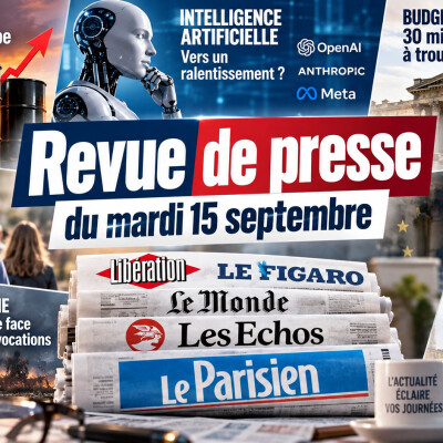 Revue de presse du 15 septembre cover