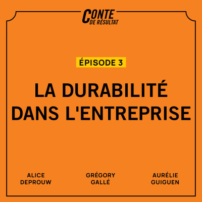 La durabilité dans l'entreprise cover