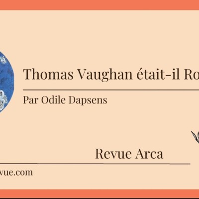 4 - Thomas Vaughan était-il Rose-Croix ? cover