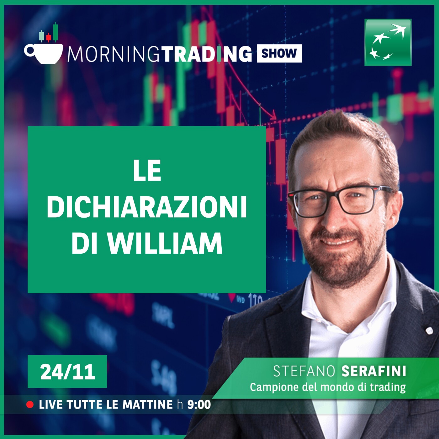 Le dichiarazioni di William - Morning Trading Show episode artwork
