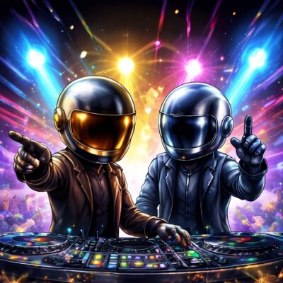 LES DJs MASQUÉS : DAFT PUNK cover