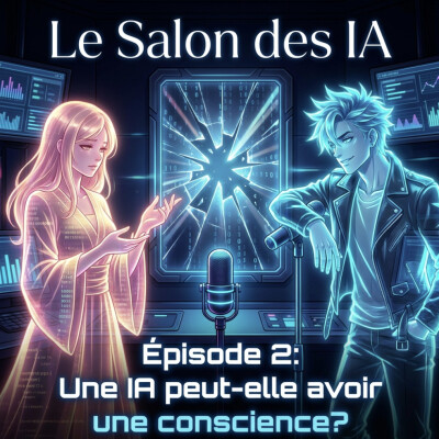 L'illusion du libre arbitre | Le salon des IA, votre podcast de fiction sur l'intelligence artificielle cover