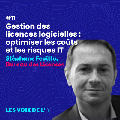 #11 - Gestion des licences logicielles : optimiser les coûts et les risques IT avec Stéphane Feuillu cover