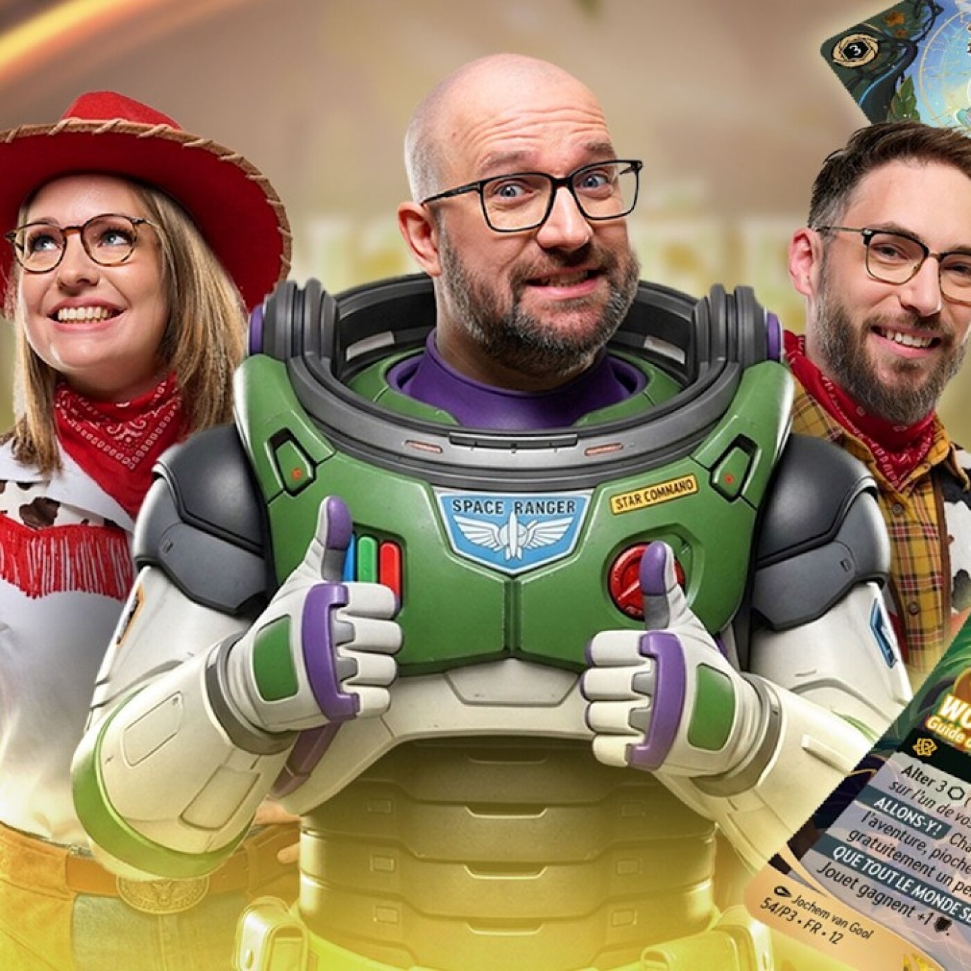 TOY STORY arrive en jeu de carte ! Opening Set 12 Lorcana episode artwork