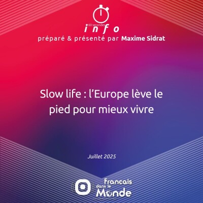 Slow life : l'Europe lève le pied pour mieux vivre cover