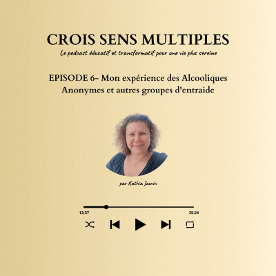 #S3 #EP06 Mon expérience des Alcooliques Anonymes et autres groupes d'entraide cover