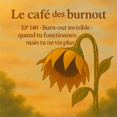 EP 140 BURN-OUT INVISIBLE : QUAND TU FONCTIONNES MAIS TU NE VIS PLUS cover