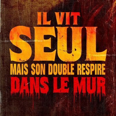 Il vit seul. Mais son double respire dans le mur. | Podcast Horreur cover