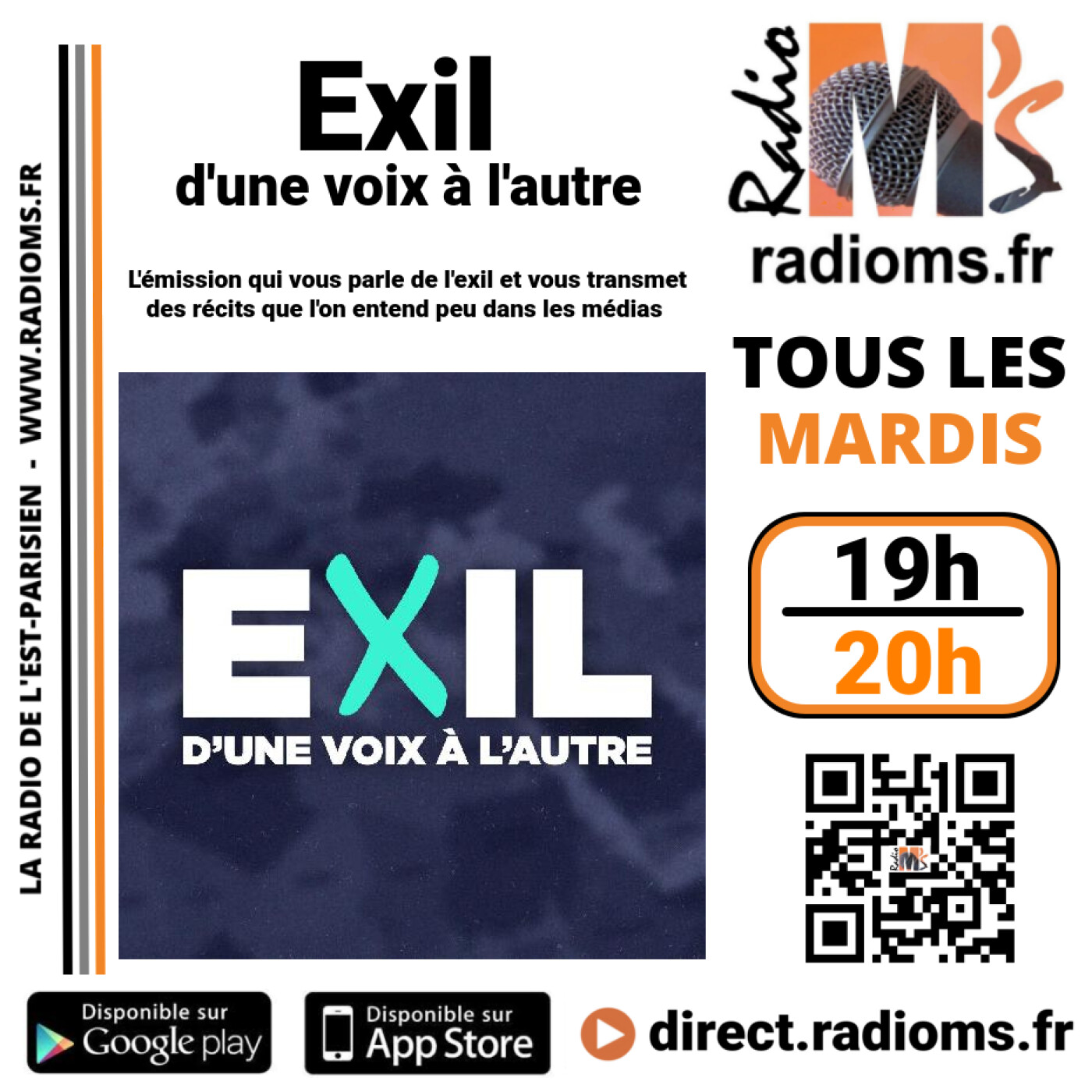 Les émissions de Radio M\'s