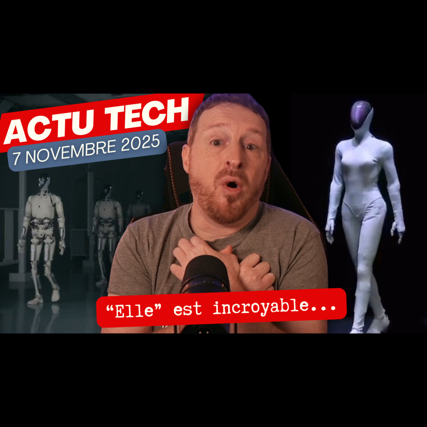 Humanoïde incroyable, voiture volante, IA prof,... c'est FOU !