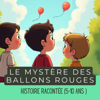 Le mystère des ballons rouges cover