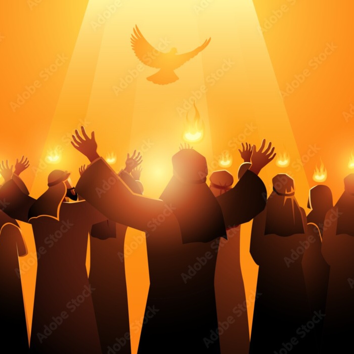 Actes 2 : 1-13 La pentecôte et le Saint-Esprit