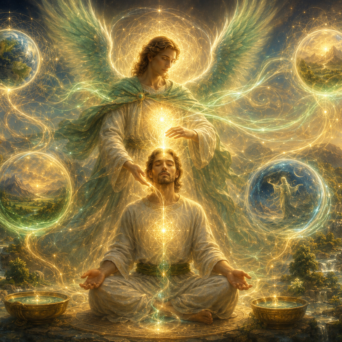 Apportez la guérison et l'équilibre des mondes - Archange Raphaël Psaume 195 episode artwork