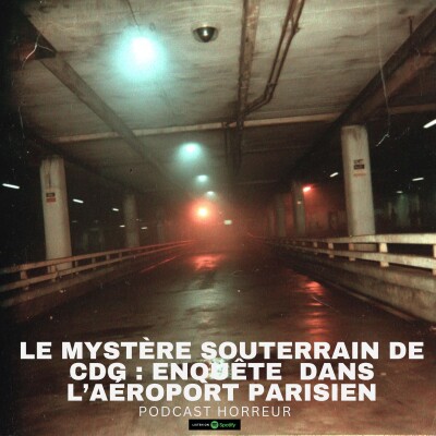 Le Mystère Souterrain de CDG : Enquête Creepypasta dans l’Aéroport Parisien | Podcast Horreur cover