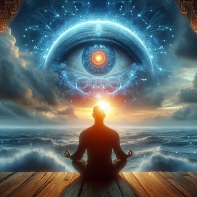 Par la méditation, éveille en toi l’œil de la sérénité - Archange Raphaël Psaume 45 cover