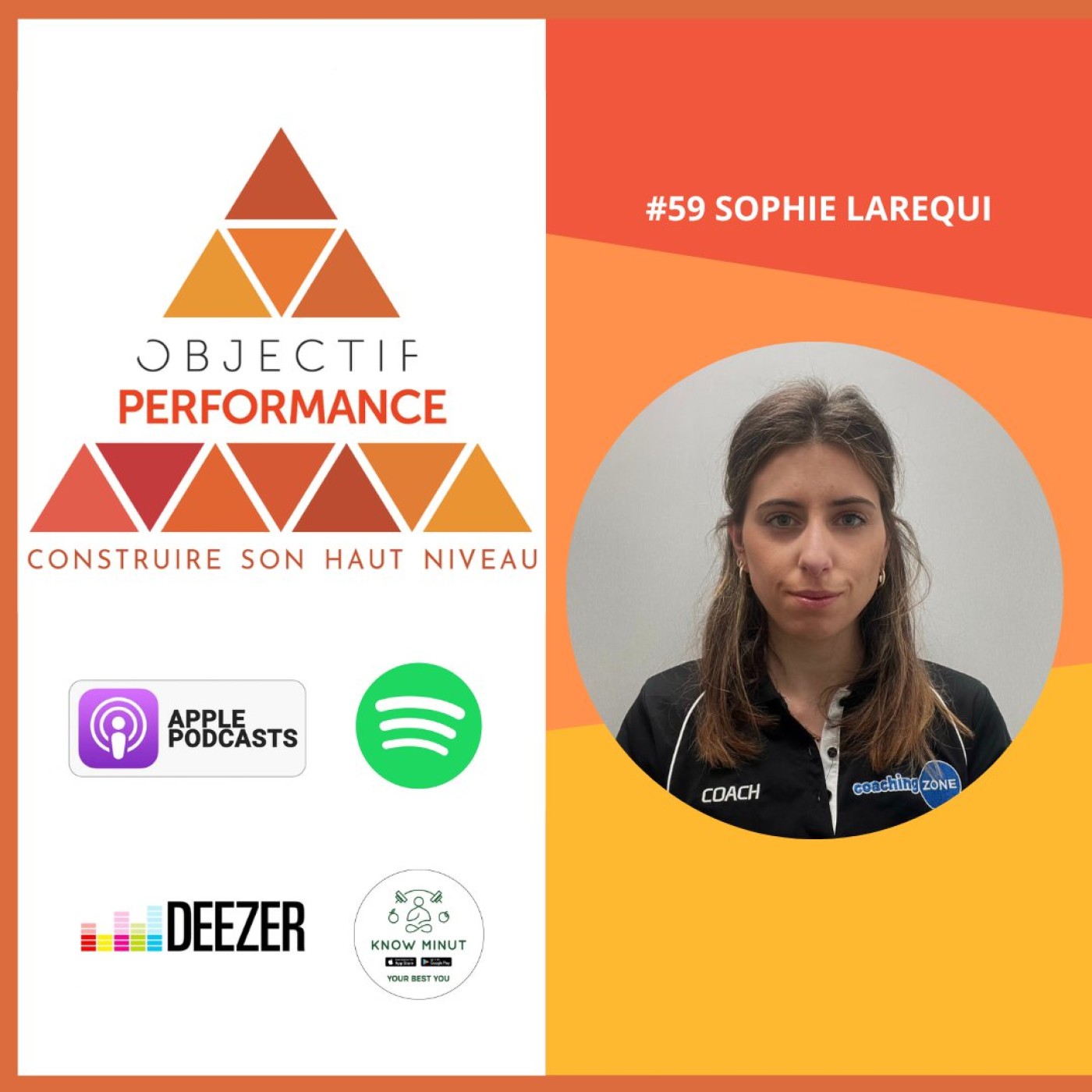 #59 Sophie Larequi: s'intégrer en tant que femme, soigner par le sport, Clinical Exercise Physiologist episode artwork