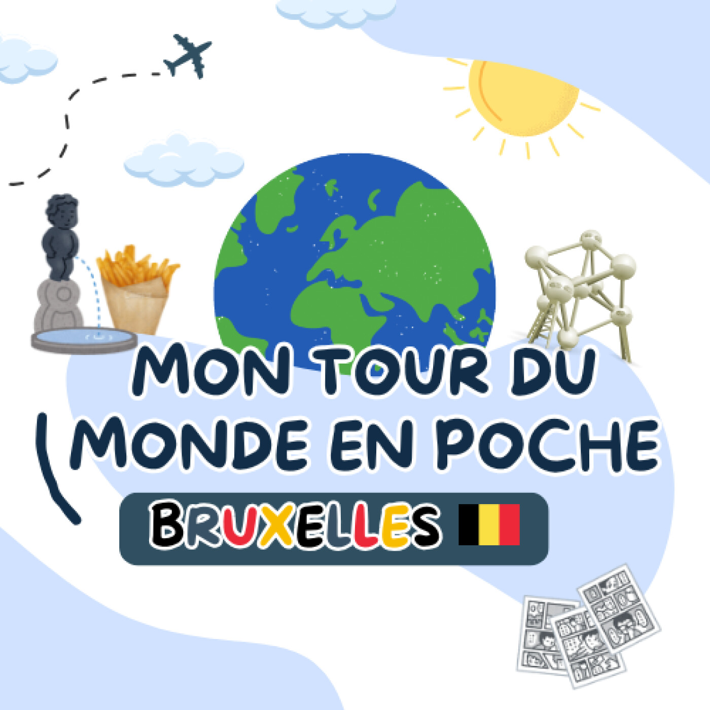 #5 BRUXELLES, la capitale de la bande dessinée 🗯️