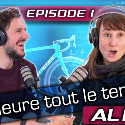 "Je pleure tout le temps à vélo" - Entraînement - Amitié H/F | Aline de Strava | - LE PODCAST Ep.1 cover