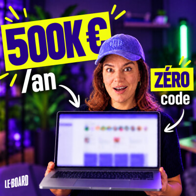 Je gère seule un incubateur de 300 clients avec une app que j’ai codée (sans savoir coder) cover