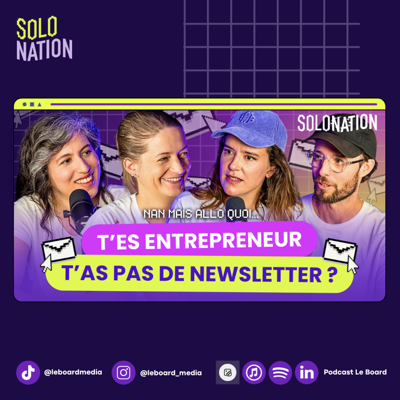 Comment lancer, monétiser et scaler sa newsletter (sans perdre 50h/semaine) - Solo Nation #13