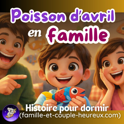 Poisson d’avril en famille 🐟😂 | Histoire pour s’endormir 🌙 | Pâques & chocolat 🍫🐣– Patricia histoire cover