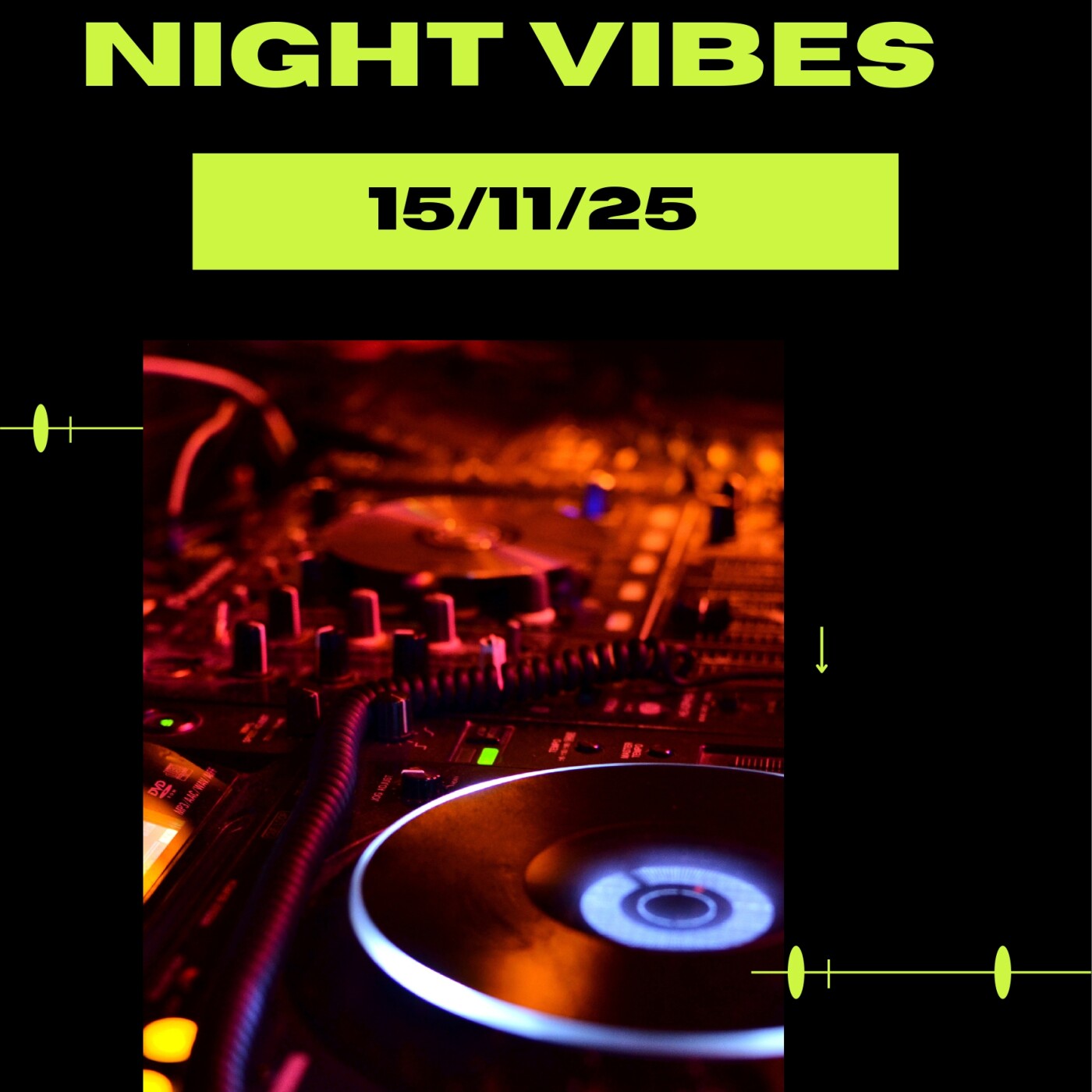 ULTIMATE NIGHT VIBES 15/11/25 electro show by dj lo