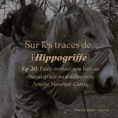 Episode 20. Faire évoluer son lien au cheval grâce au shiatsu avec Amélie Meunier-Carus cover