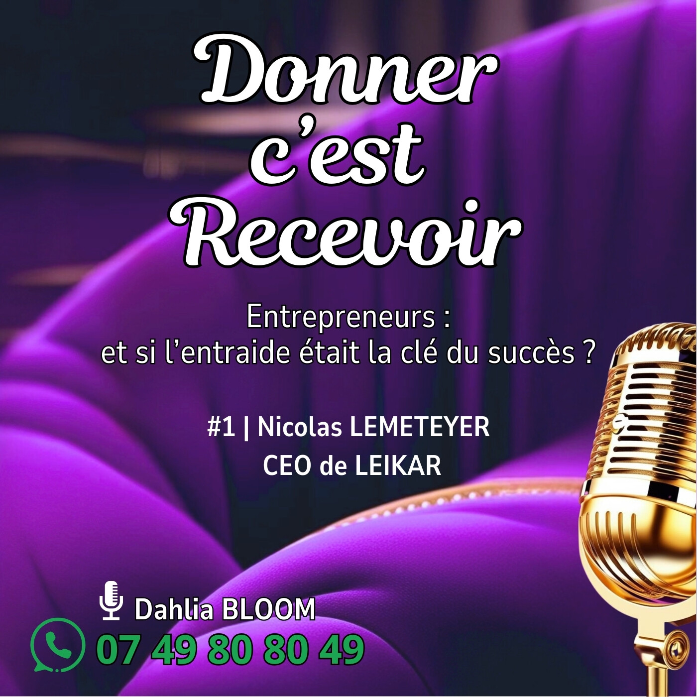 DONNER C\'EST RECEVOIR - Entrepreneurs : et si l\'entraide était la clé du succès ?