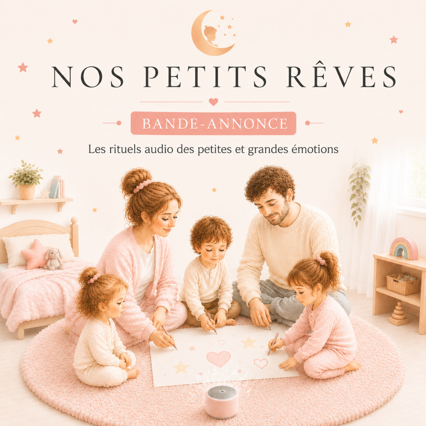 Bande-annonce : Nos Petits Rêves, le podcast des rituels audio pour les petites et grandes émotions episode artwork