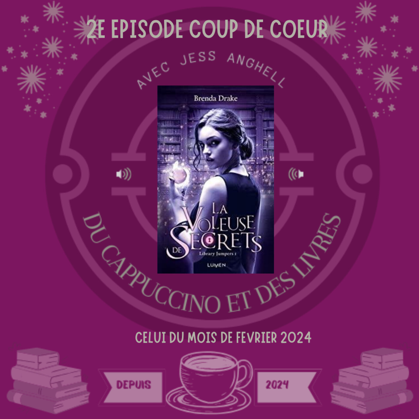 Du cappuccino et des livres