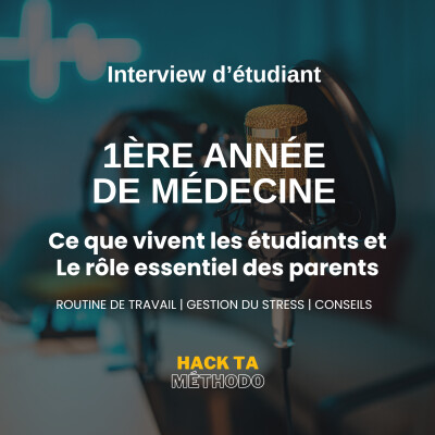 1ère année de médecine : ce que vivent les étudiants et comment les parents peuvent les aider à réussir cover