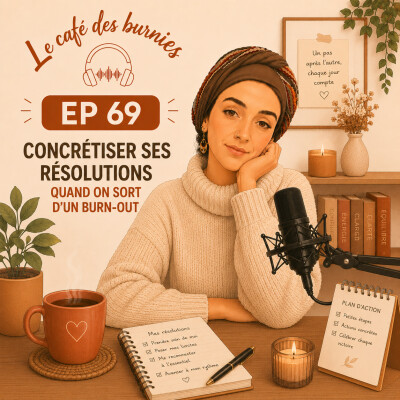 EP 69 CONCRÉTISER SES RÉSOLUTIONS QUAND ON SORT D'UN BURN-OUT cover