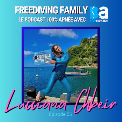#55  Luciana Chbeir : La nouvelle championne du Liban d’apnée en profondeur – Championnat du monde AIDA 2025 : 36ᵉ sur 47 en CWT. cover