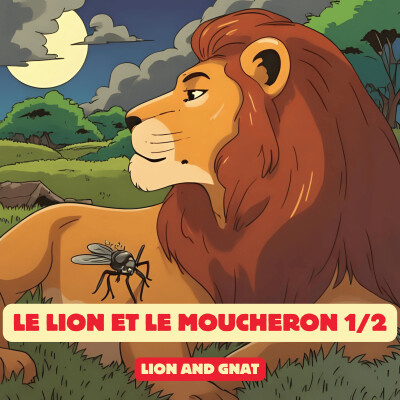 Fable de la fontaine : Le lion et le moucheron 1/2 cover