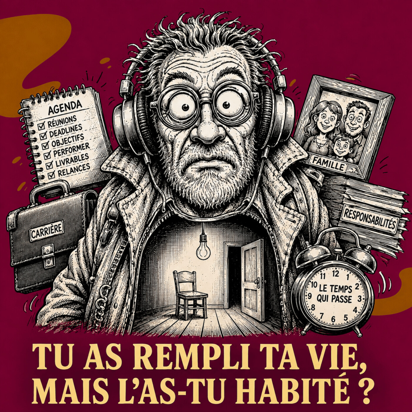 TU AS REMPLI TA VIE, MAIS L’AS TU HABITÉ ?