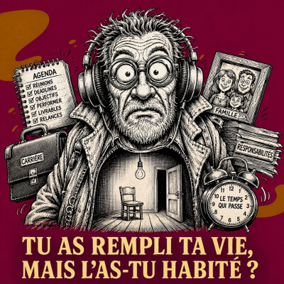 TU AS REMPLI TA VIE, MAIS L’AS TU HABITÉ ? cover