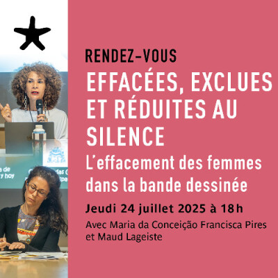 Les rendez-vous du salon de lecture - Effacées, exclues et réduites au silence : L'effacement des femmes dans la Bande dessinée cover