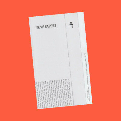 New Papers magazine on the page and on the stage cover