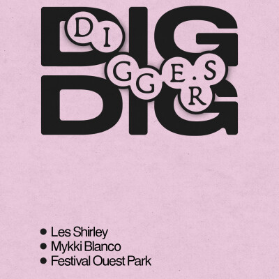 9 octobre : Les Shirley, Mykki Blanco & Ouest Park cover